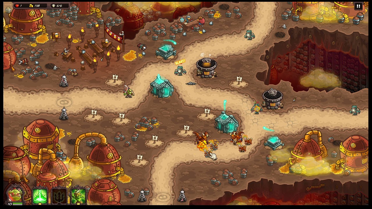 Kingdom Rush Vengeance Impossible Hero Challenge - 4. Golden Brewery Heroic - Veruk