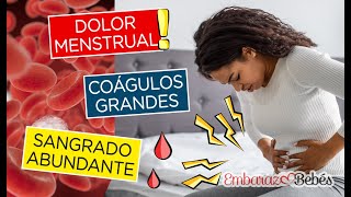 🔴😳 COÁGULOS MENSTRUALES: Qué son, POR QUÉ salen coágulos durante la regla