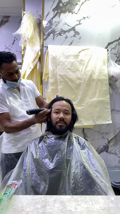 CUKUR MULLET DI ARAB KOK HASILNYA GINI???