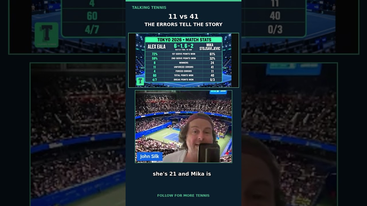 Alex Eala’s 11 vs 41: The Stat That Explains Her Tokyo Win