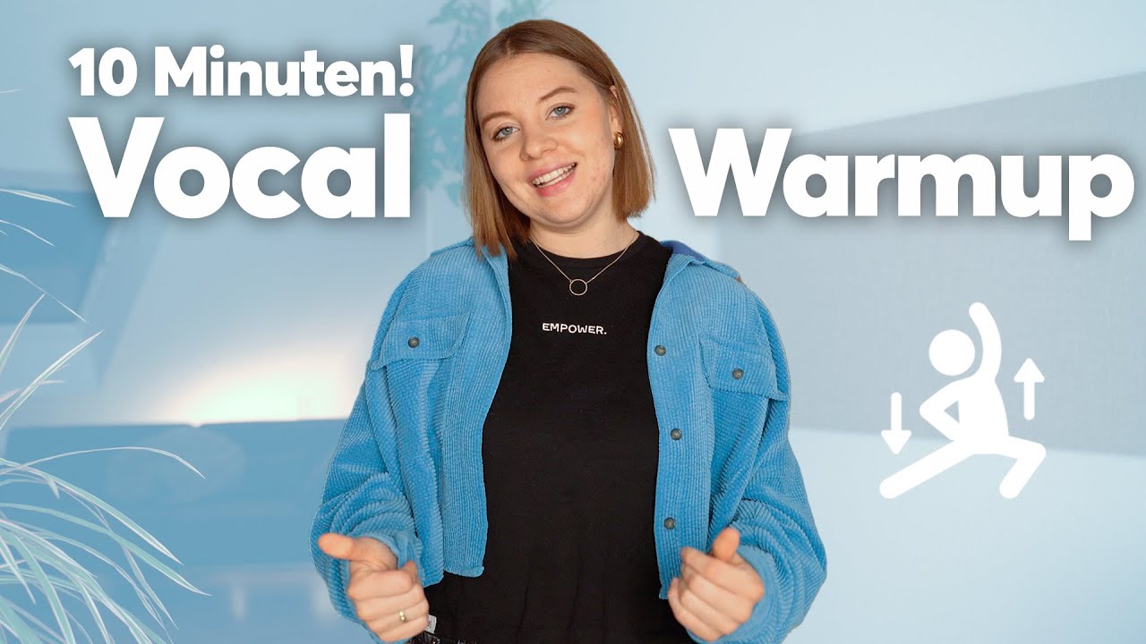 8 Übungen für ein effektives Vocal Warmup!