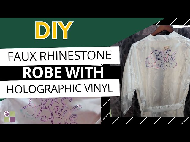 DIY Rhinestone Mandala Faux Fur Coat — Holeh Pocket