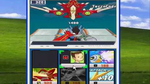 Megaman Star Force 2 Zerker x Saurian Terra Condor ( Cheat )