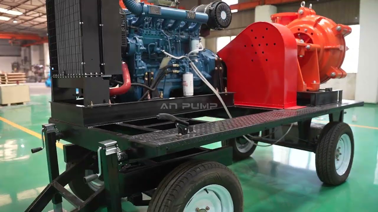 Diesel engine driven slurry pump package | An Pump