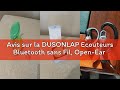 Avis sur la DUSONLAP Ecouteurs Bluetooth sans Fil, Open-Ear Sport Écouteur Bluetooth 5.4 HiFi Stéréo