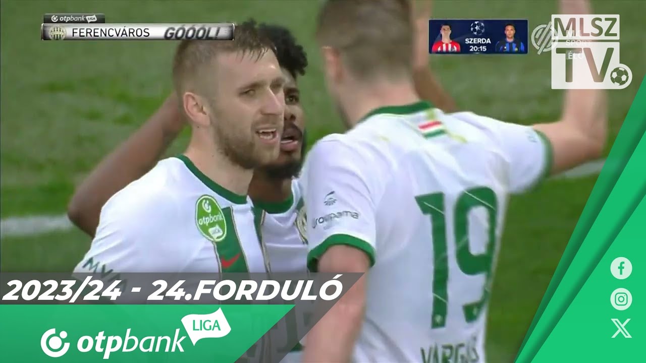 Varga Barnabás első gólja a Fehérvár FC – Ferencvárosi TC mérkőzésen