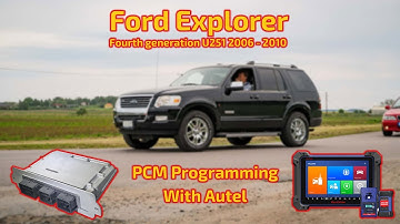 Ford Explorer 4th Gen Engine computer Swap And Programming برمجة كمبيوتر المحرك فورد إكسبلورر
