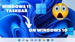How to Center Windows 10 Taskbar Icons Like Windows 11