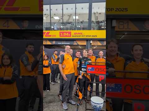 There's nothing quite like sharing a win with the team 