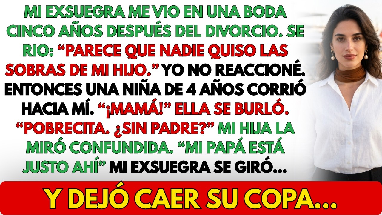 En la boda de mi prima, mi suegra alzó su copa y soltó, para que lo oyeran tres mesas, que nadie quería las obras de mi hijo y que cinco años después seguía sola. No le contesté. Nunca tuve la...
