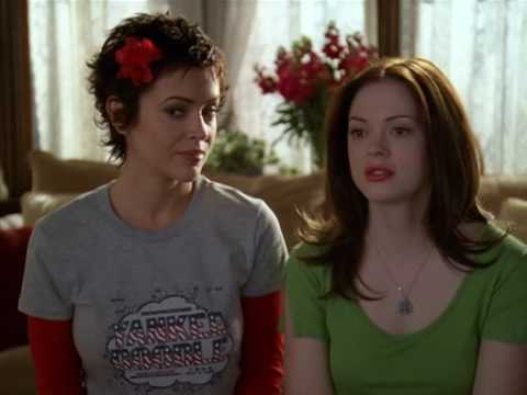 Charmed Funny Scene Piper pregnant with Chris