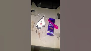 Thumbnail of black forest cake and dairy milk 💖💞 #love #song #lovesong #music #tellittomyheart #beautifulfool