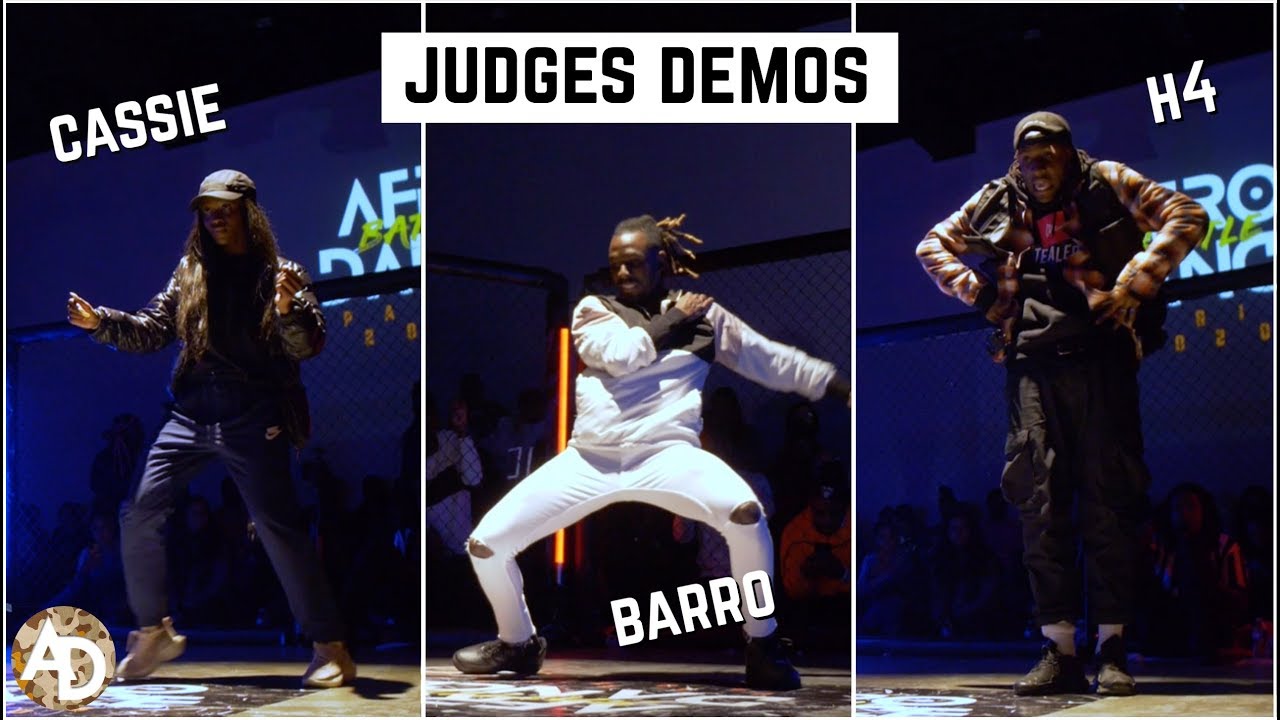 BadGyalCassie, H4 & Barro - Judges Demo | Afro Dance Battle Paris 2020
