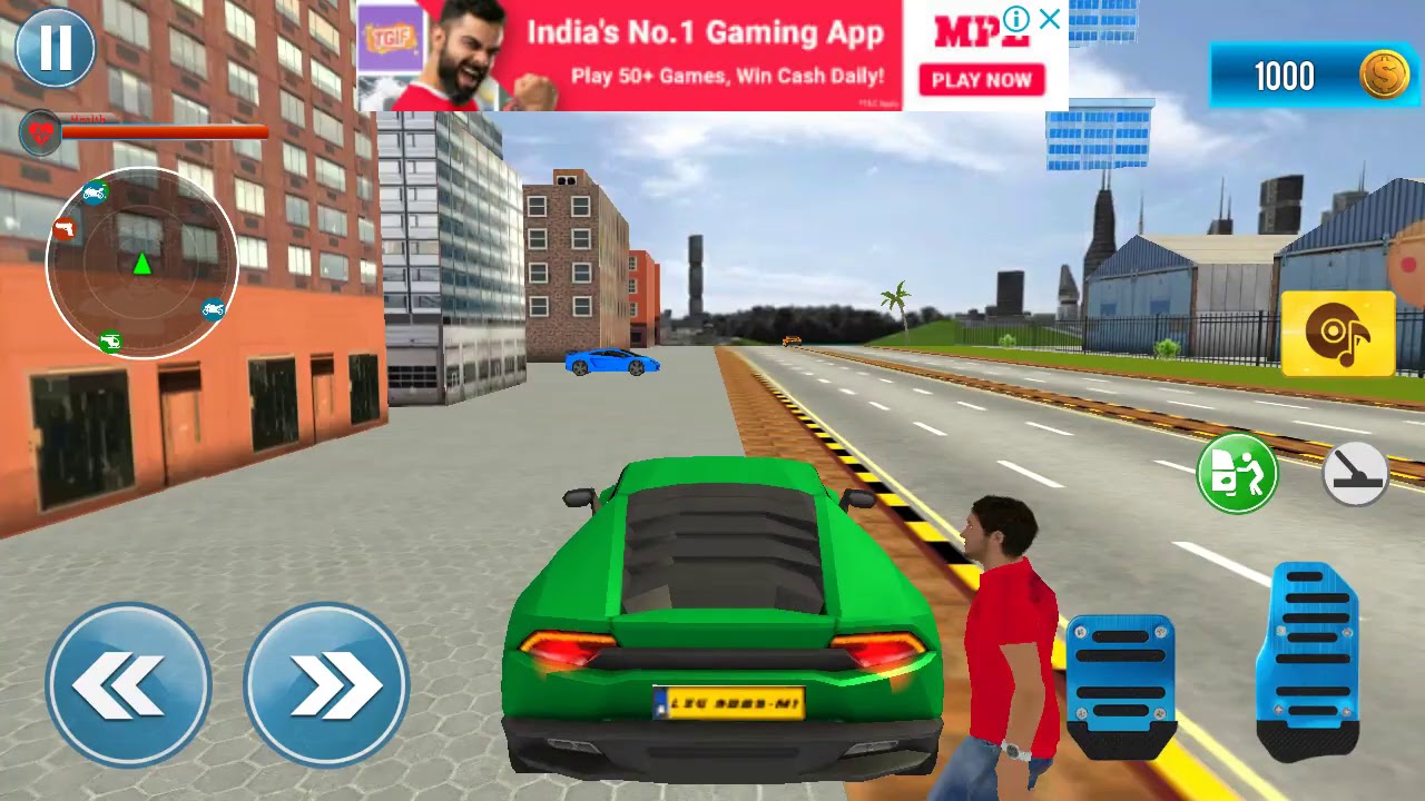 Rob the bank // Gangstar simulator// gameplay YouTube