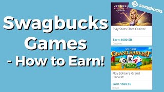 Swagbucks Games - How to Boost Your Earnings by Playing