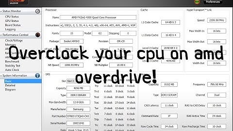How to overclock your cpu on amd overdrive (2020)