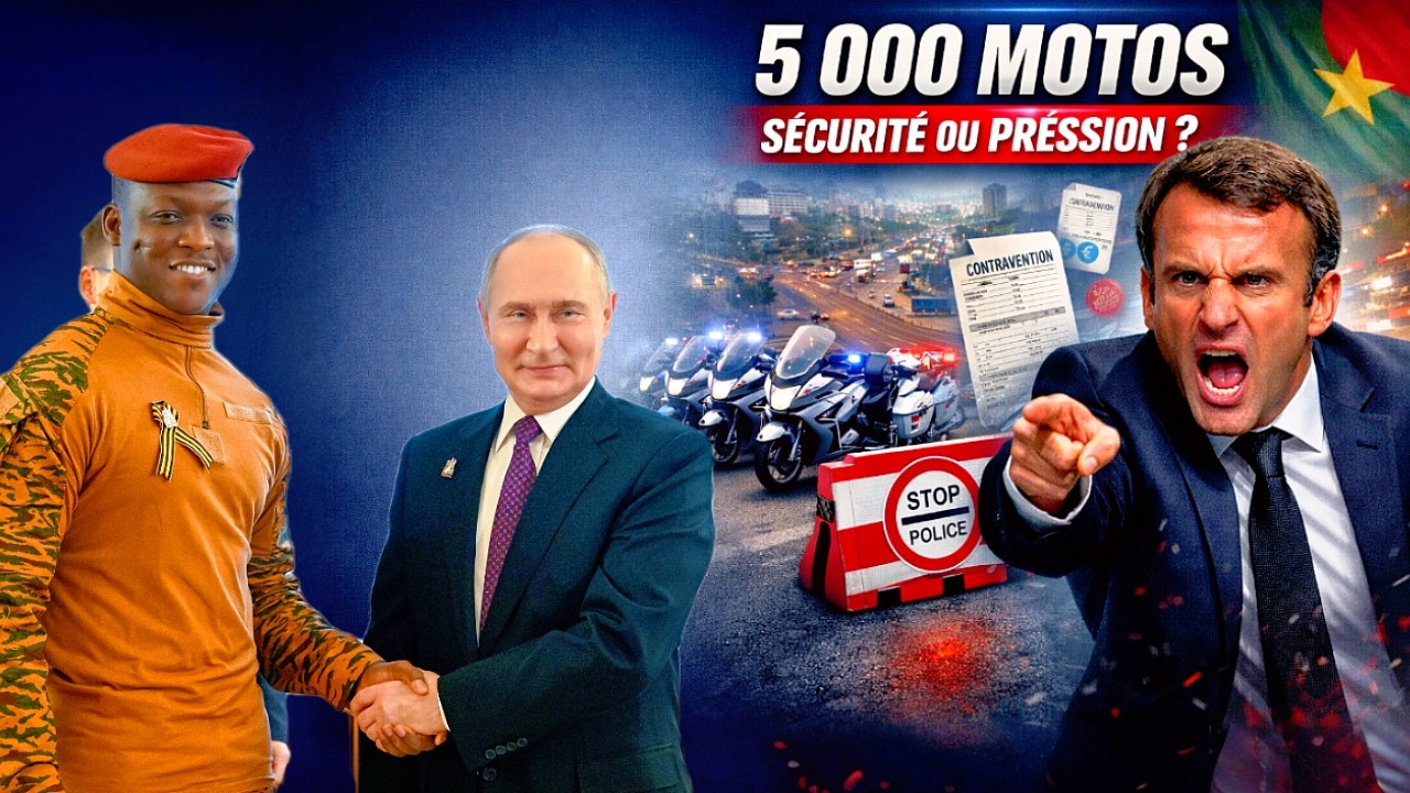 Ibrahim Traoré : 5 000 motos déployées — réforme sécuritaire ou pression invisible ?