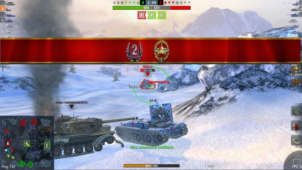grille 15 tank WOT Blitz grille 15 DMG 4.8K