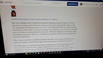Cybersecurity in the Cloud Virtual Data Rooms Part 1