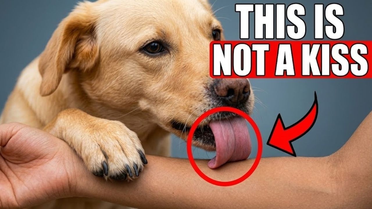 The Real Reason Why Dogs Lick You (You’ll Be Surprised 🐶) | Dog Training
