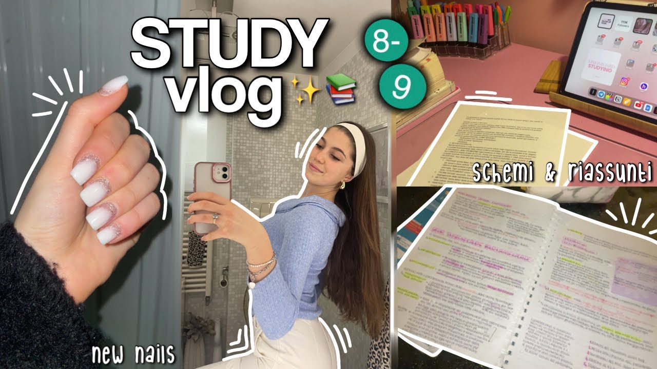 4 giorni di STUDIO (e non solo) nella mia VITA! 📚💗✨ || SZ