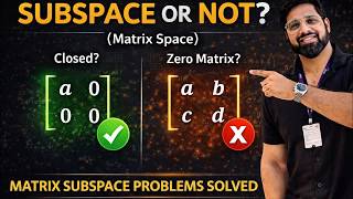Matrix Subspace Problems Solved | Complete Examples | Lecture 14
