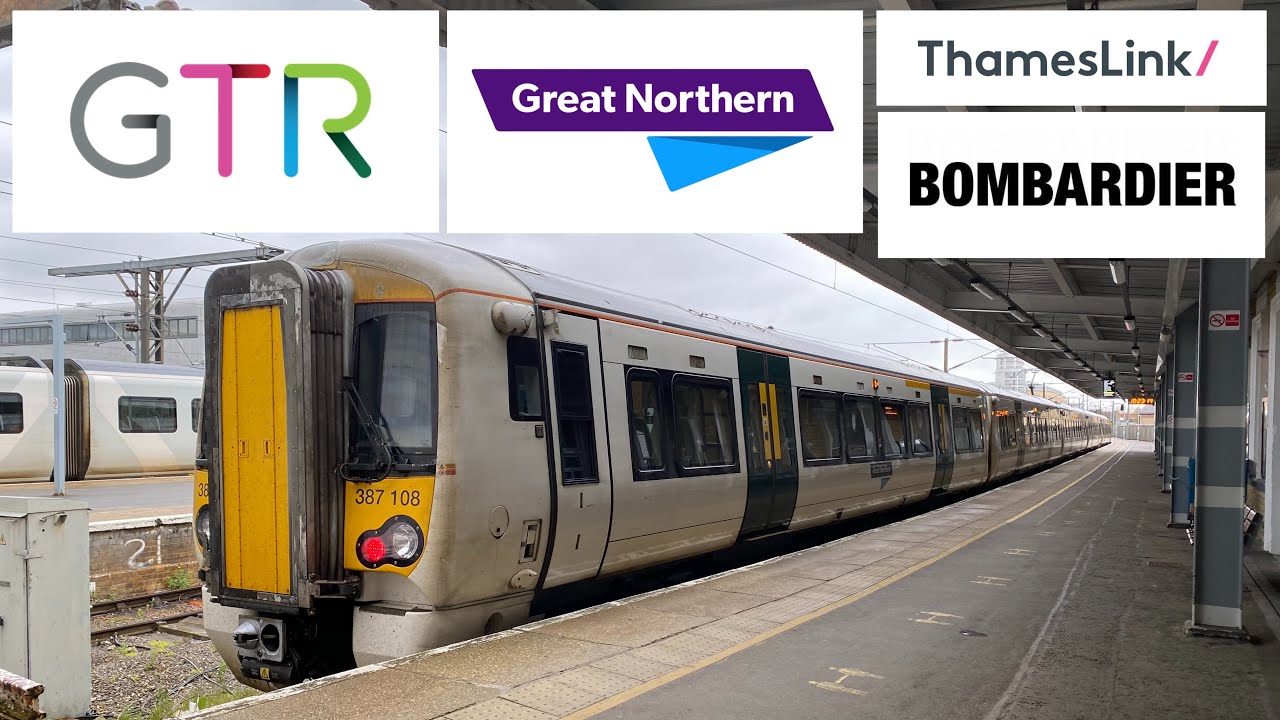 [Govia Thameslink: Cambridge to London] Bombardier Electrostar British Rail Class387 (387108+387116)