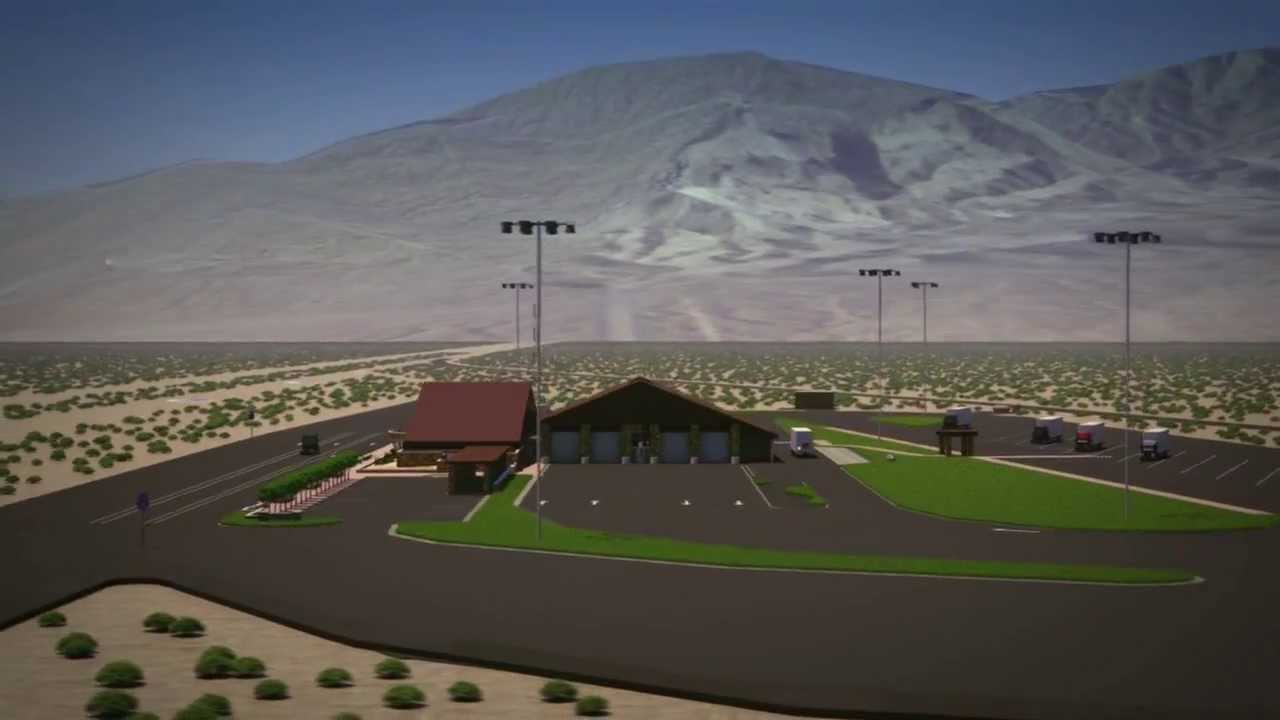 I-15 Joint Port of Entry - 3D Model