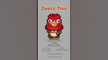 Graal | Twitch Limited Edition Stock Hat! Deeto This!