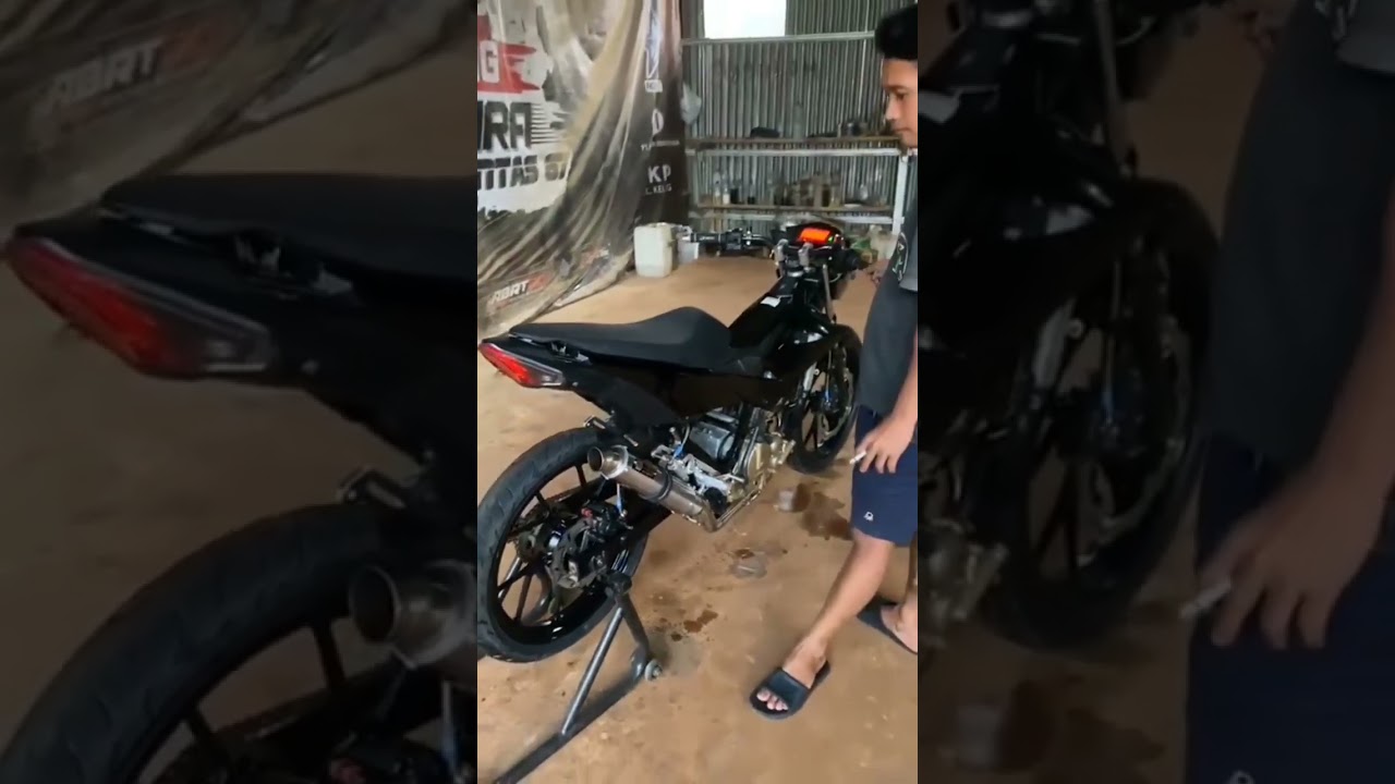 KANLPOT SJ88 KEREN DAN COCOK BUAT SATRIA F150