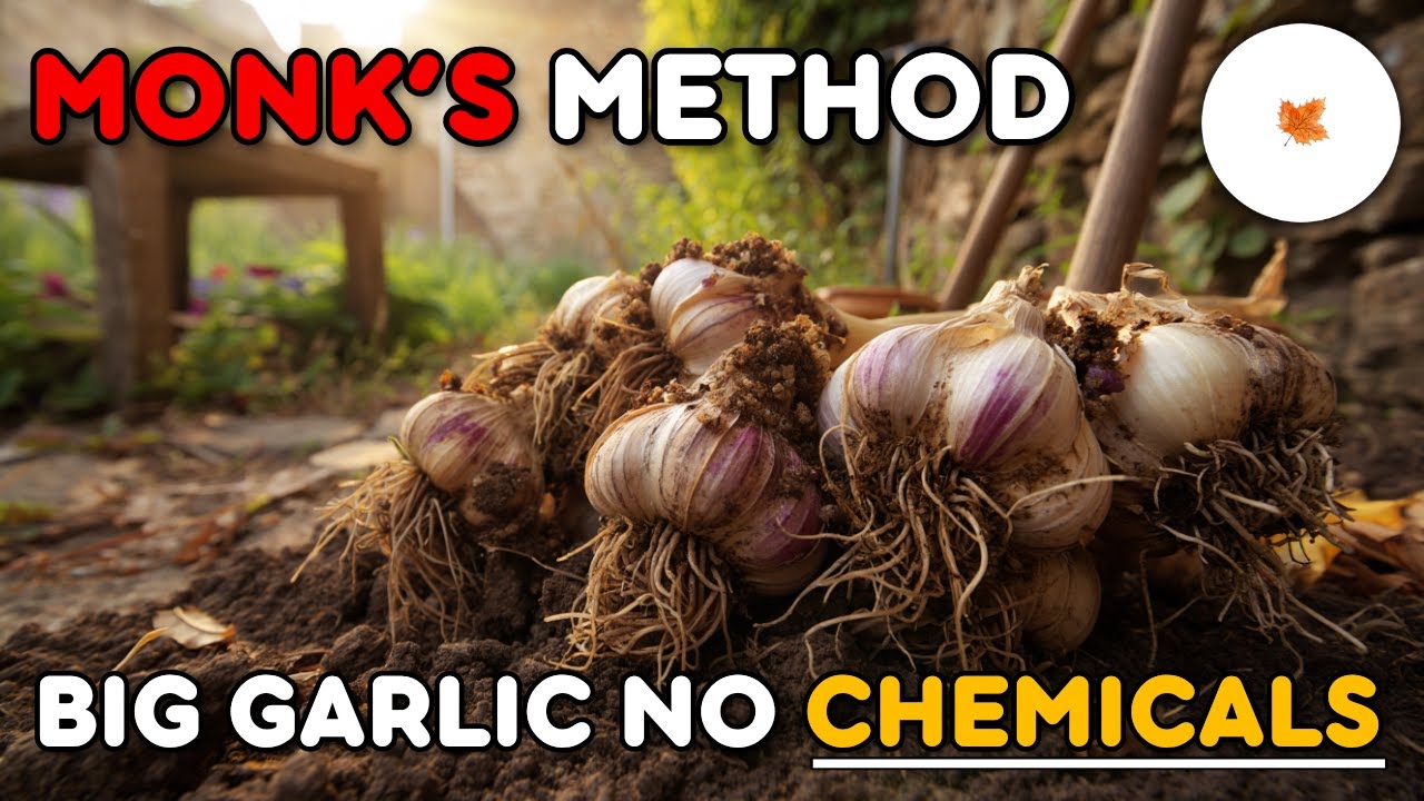 The Monks' Secret How to Grow Garlic the Size of Your Fist (Without Chemicals)