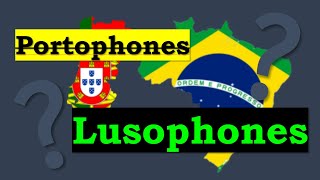 Why are speakers of Portuguese called Lusophones?