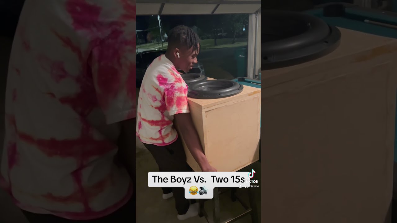 2 TEENAGERS VS 15s Subwoofers Carsubwoofer Subwooferenclosure Subwooferbox Caraudio