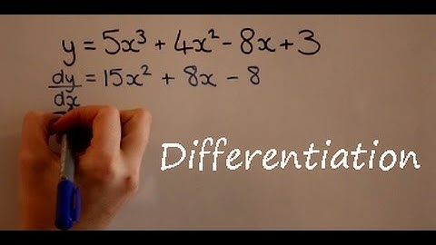 Differentiation