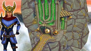 Temple Run 2 - Sky Summit - Queen Astrid The Dragon Princess - Armor Hat - Fullscreen Gameplay screenshot 4