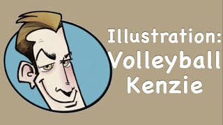 Illustration: Volleyball Kenzie