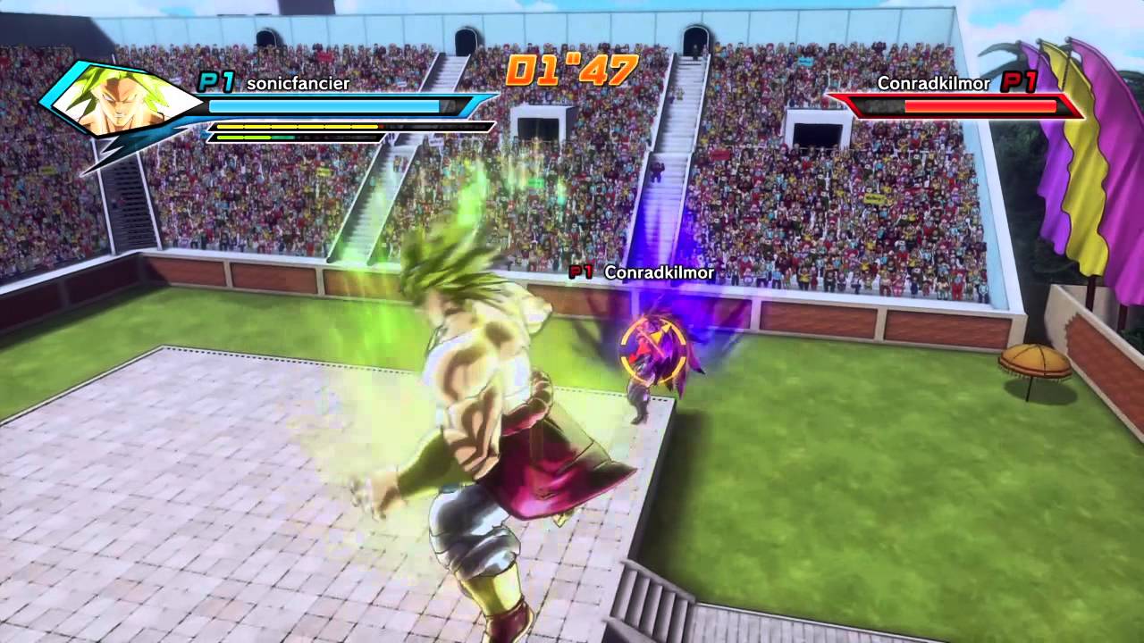 DRAGON BALL XENOVERSE my fight with conradkilmor *cough* the hacker