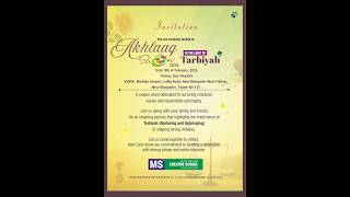 Akhlaaq Show || TARBIYAH || MS CREATIVE SCHOOL || MIRA ROAD || 8th February 2026