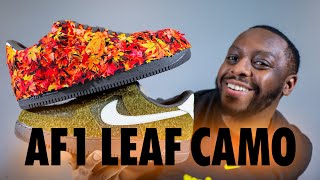 Nike Air Force 1 LX Leaf Camo Olive Flak Sail On Foot Review QuickSchopes 860 Schopes IM8062 368 screenshot 2