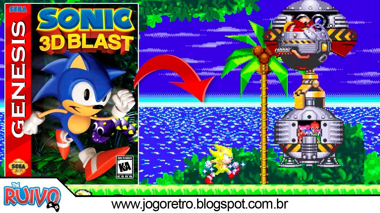 O MELHOR JOGO DO SONIC EM 3D? 