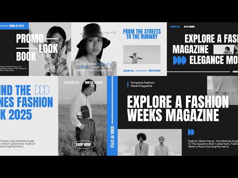 Fashion Magazine Weeks, a Social Media Template by Loin Studio (Thumbnail 2 of 2)
