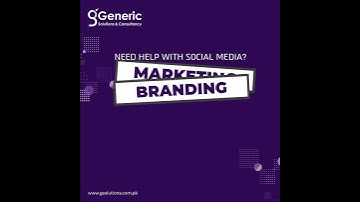 Branding | Marketing | Web Designing | Generic Solutions & Consultancy
