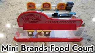 5 Surprise Foodie Mini Brands Mini Food Court Playset Review