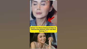 Yuni Shara Saat Di-Makeup Jadi Viral, Netizen: Wajah Aslinya Kelihatan Banget! #yunishara #trending
