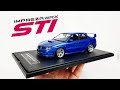 Building a Subaru Impreza WRX STi 1/24 scale model car