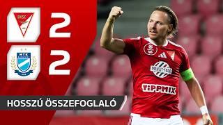 OTP Bank Liga: Debreceni VSC–MTK Budapest 2–2 | hosszú összefoglaló