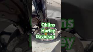 Harley Davidson Ohlins suspension upgrade cartridge front kit and 572 rears