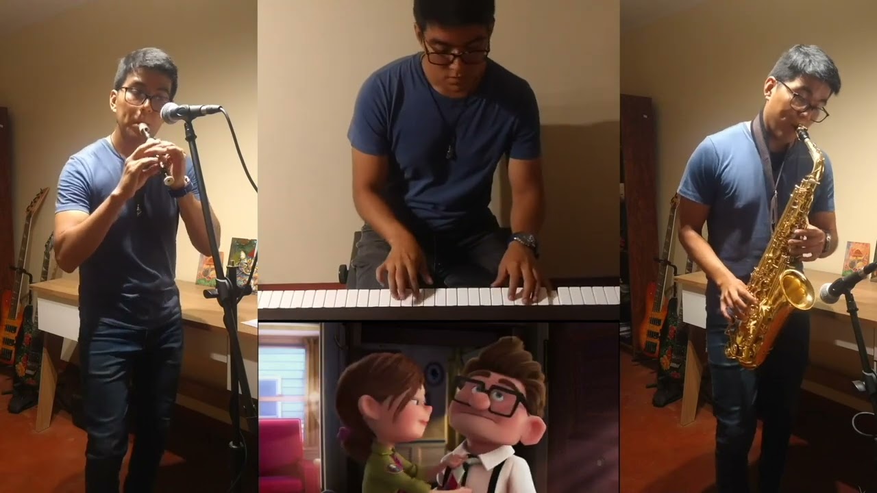 Pixar's Up Theme - Married Life Cover - Marlon Molina Multi - instrument