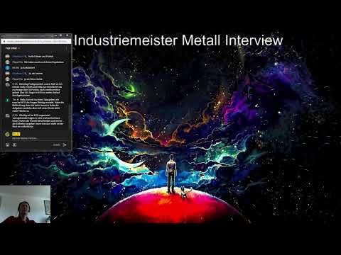 B.L.H. Livestream Industriemeister Metall Interview