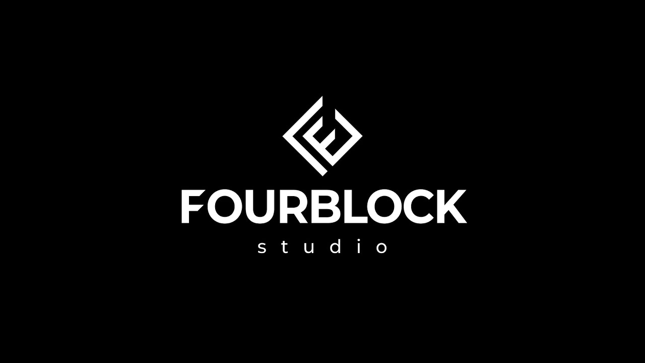 Fourblock Studio Logo Intro